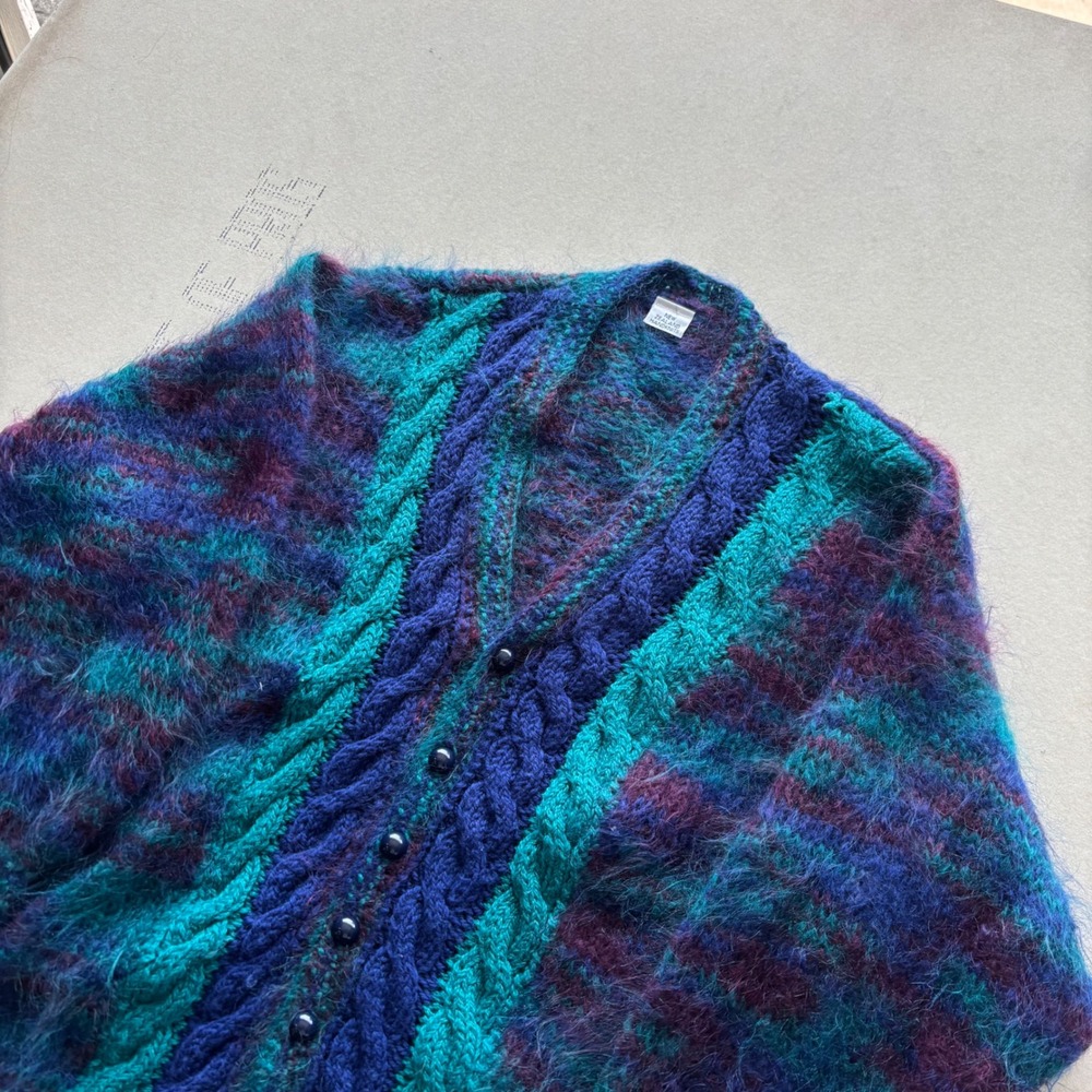 Vintage 90s New Zealand Handknits Cardigan Sweater
